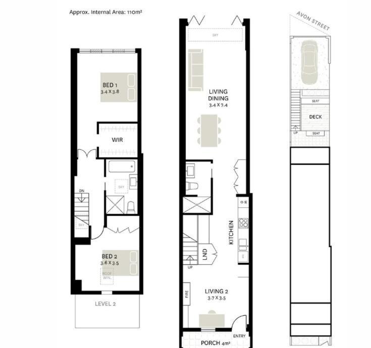 Spacious Glebe Luxe House 2br, 2ba, Free Lockable Parking And Entertainer's Kitchen Sydney